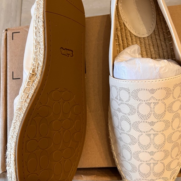 Brand New Never worn Coach Espadrilles - Picture 2 of 5